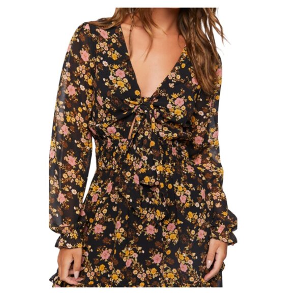 🌸 Forever 21 Floral Mini Dress 🌸 - Picture 5 of 7